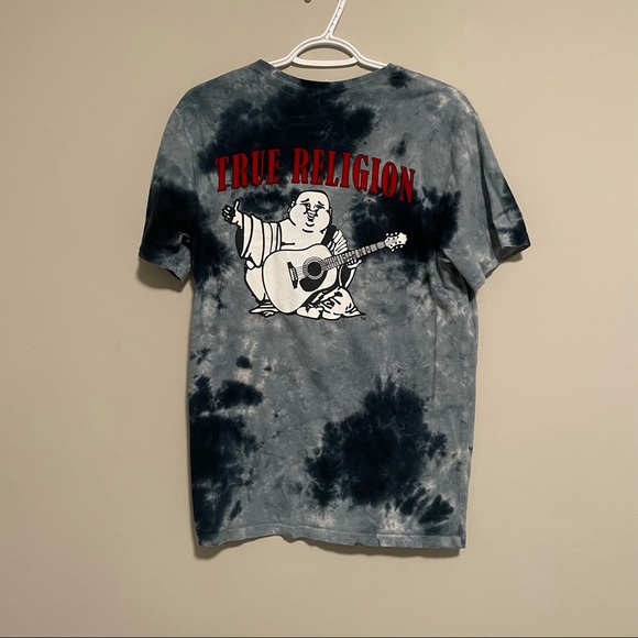 True Religion Tie-Dye Logo T-Shirt - Picture 2 of 3